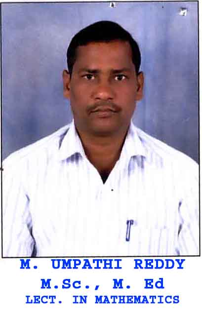 M UMAPATHI REDDY